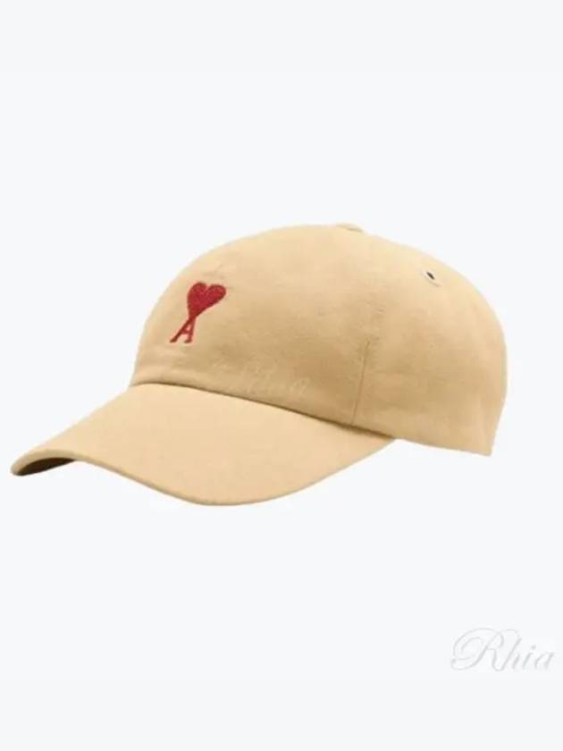 De Coeur Logo Ball Cap Sand - AMI - BALAAN 2