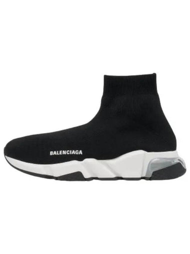 Speed Clear Sole Trainer Sneakers Black Running Shoes - BALENCIAGA - BALAAN 1