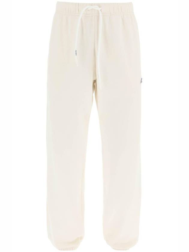 Logo Patch Track Pants White - AUTRY - BALAAN 1