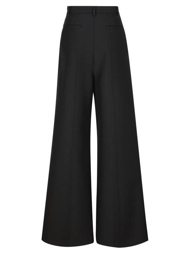 Valentino Garavani Trousers Black - VALENTINO - BALAAN 2