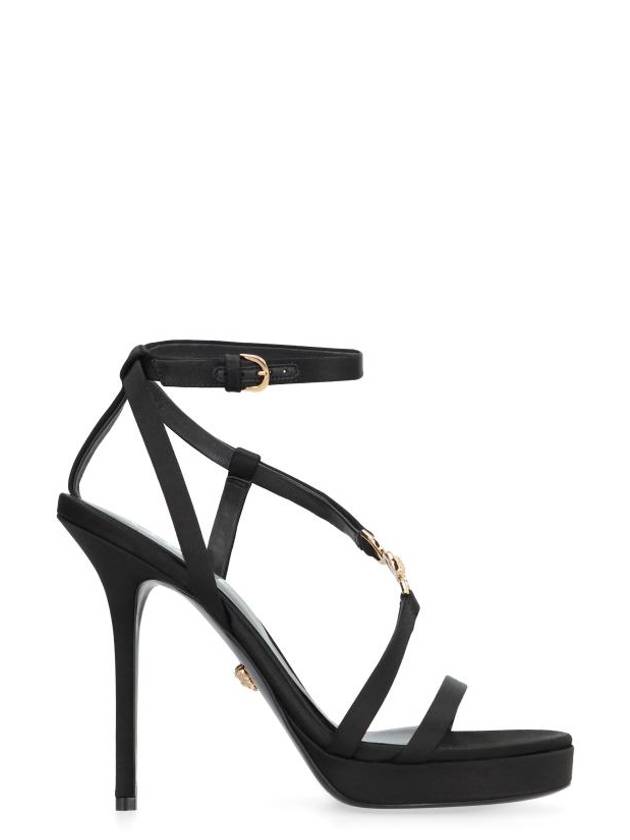 heel pumps 10121341A00619 1B00V black - VERSACE - BALAAN 1