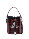 Daisy Drawstring Bucket Bag Burgundy - VIVIENNE WESTWOOD - BALAAN 1