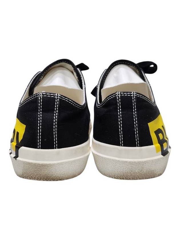 8038906 Contrast logo stitch sneakers - BURBERRY - BALAAN 5