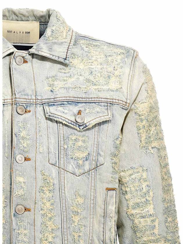 Denim Jacket AAMOU0372FA01BLU0015 Light Blue - 1017 ALYX 9SM - BALAAN 4