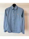 Denim Shirt MM00409WC5006 Unisex available - MAISON KITSUNE - BALAAN 1