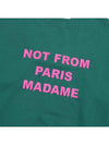 Drold Monsieur NFPM Printing Sweatshirt SW102 CO001 FGN - DROLE DE MONSIEUR - BALAAN 4