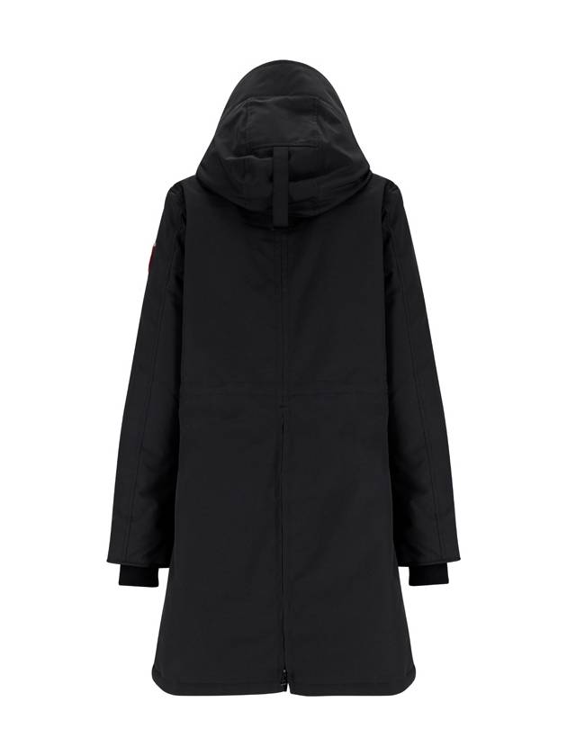 Rossclair Hooded Padding Black - CANADA GOOSE - BALAAN 5