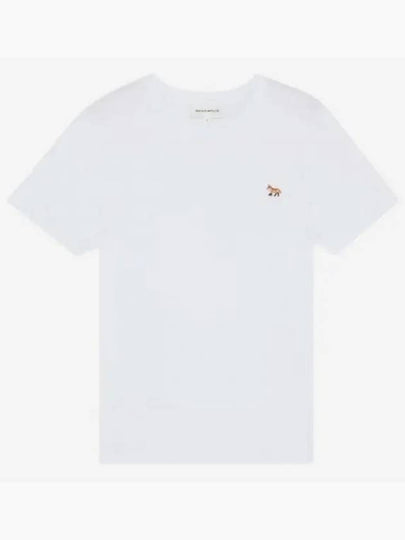 Baby Fox Patch Regular Short Sleeve T-Shirt White - MAISON KITSUNE - BALAAN 2