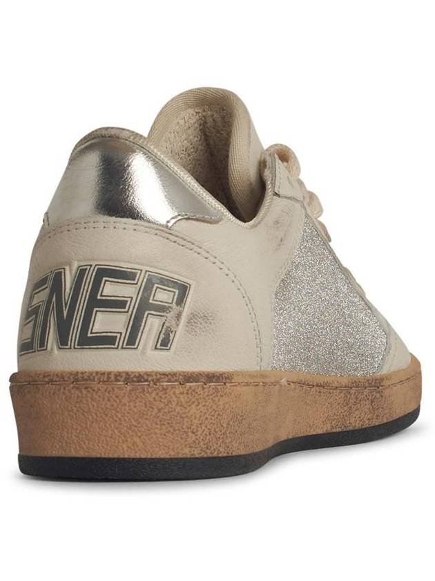 Golden Goose 'Ball Star' White Leather Sneakers - GOLDEN GOOSE - BALAAN 3