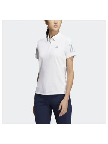 adidas GOLF 3S Aero Ready Polo Shirt HT0039 - ADIDAS GOLF - BALAAN 1