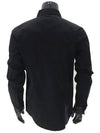 Men's Lambskin Star Point Casual Shirt Black HM335270 02BC - PHILIPP PLEIN - BALAAN 2