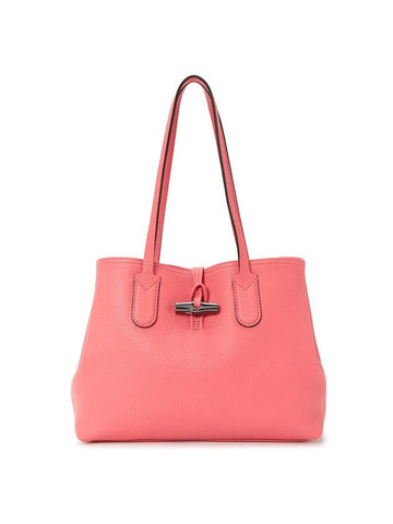 Le Roseau Essential Medium Tote Bag Pink - LONGCHAMP - BALAAN 1