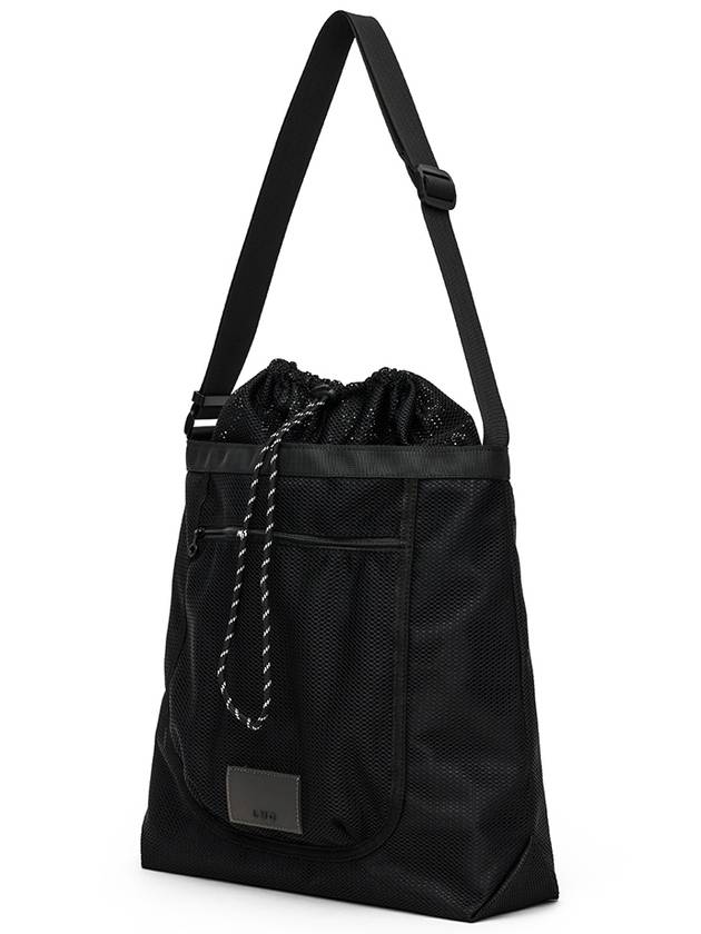 Goat Pocket Mesh Shoulder and Cross Bag Travel Bag Black - LE MASQUE - BALAAN 4