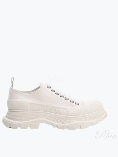 Tread Slick Low Top Sneakers White - ALEXANDER MCQUEEN - BALAAN 2