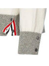 Wool 4 Bar Pullover Knit Top Beige - THOM BROWNE - BALAAN 7