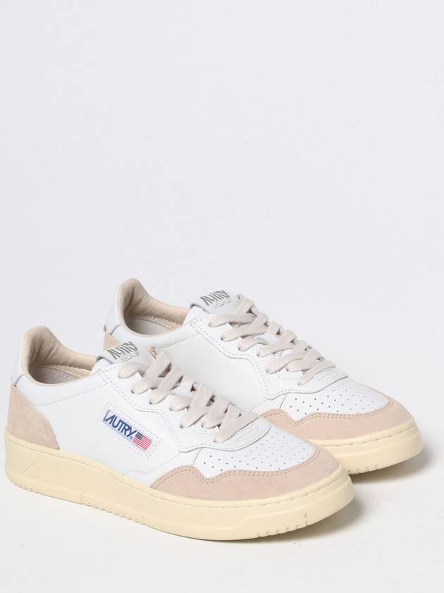 Medalist Goatskin Low Top Sneakers White - AUTRY - BALAAN 3