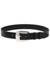 Vintage Calfskin Large Marco Belt Black - CELINE - BALAAN 1