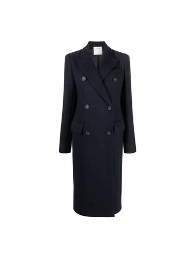 Blue Long Coat 2320160333600 ADUA 005 - MAX MARA SPORTMAX - BALAAN 1