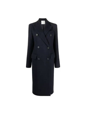 Blue Long Coat 2320160333600 ADUA 005 - MAX MARA SPORTMAX - BALAAN 1