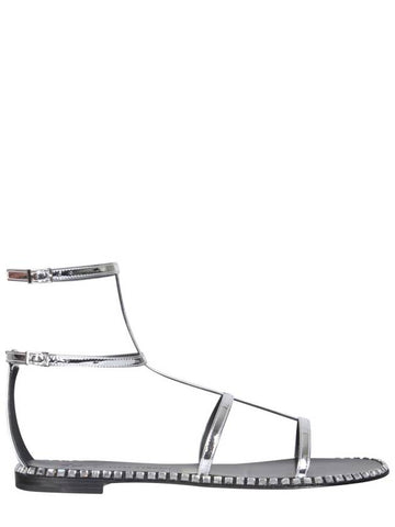 FLAT GLADIATOR SANDALS - GIUSEPPE ZANOTTI - BALAAN 1