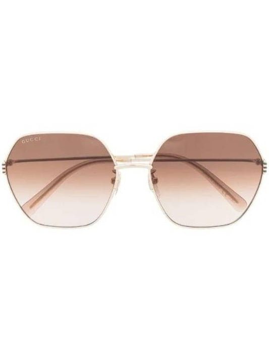 Geometric frame hexagon sunglasses GG1285SA - GUCCI - BALAAN 1