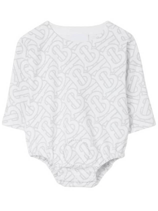 Burberry Dove White Monogram-Print Three-Piece Gift Set, Size 12M - BURBERRY - BALAAN 2