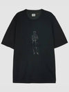 1020 Jersey British Sailor Short Sleeve T-Shirt Black - CP COMPANY - BALAAN 3