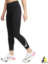 Women's Dri-FIT Fast Swoosh Hybrid Leggings Black - NIKE - BALAAN 2