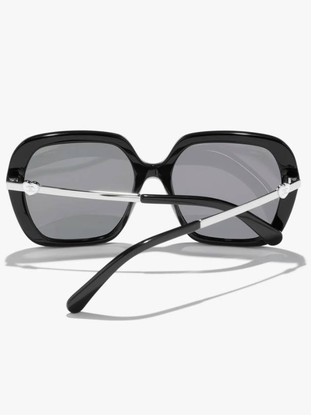 Charming Heart Sunglasses Square Asian Fit Black A71591 - CHANEL - BALAAN 9