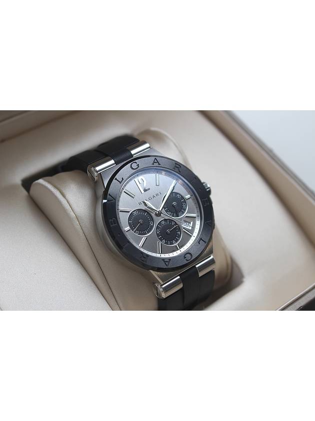 New Diagono Silver Edition Chrono Ceramic Bezel Automatic 42mm - BVLGARI - BALAAN 2