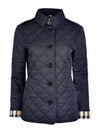 New Frankby Quilted Jacket Navy - BURBERRY - BALAAN 2