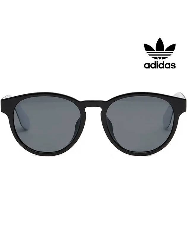 Sunglasses OR0025F 01A Round Black Horn Rim Asian Fit - ADIDAS - BALAAN 3