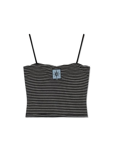 Women's Striped Candy Sleeveless Black - NDA - BALAAN 1