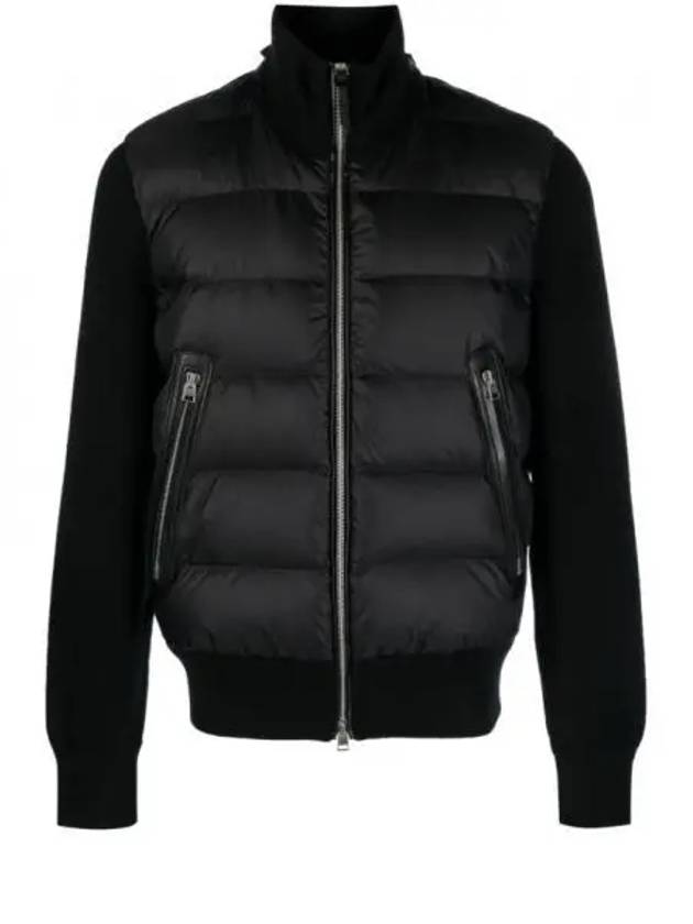 KZY001 YMW039F24 LB999 Front down padded zip up jacket - TOM FORD - BALAAN 1