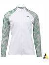 June 3D Sleeve Golf Zip up White GWJS06287 0000 - J.LINDEBERG - BALAAN 2