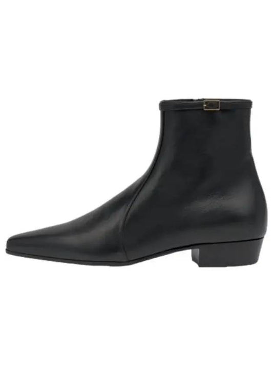 zip boots black - SAINT LAURENT - BALAAN 1