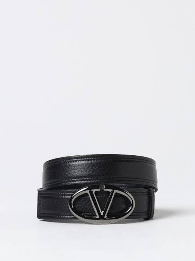 Garavani Leather Belt 5Y2T0SC8XUR 0NO Black - VALENTINO - BALAAN 1