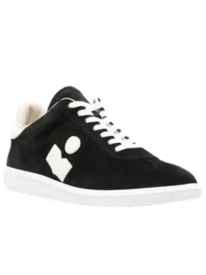 Bryce Suede Low Top Sneakers Black - ISABEL MARANT - BALAAN 2