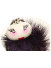 Robot Goat Fur Key Holder Purple - PRADA - BALAAN 3