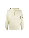 Lens Wappen Cotton Hoodie Ivory - CP COMPANY - BALAAN 1