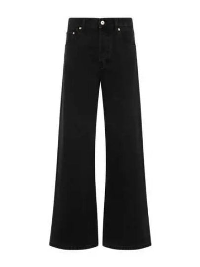 Le De Nimes Large Straight Jeans Black - JACQUEMUS - BALAAN 2