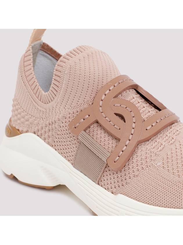 Kate Technical Fabric Low Top Sneakers Pink - TOD'S - BALAAN 5