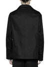 4 Pocket Overshirt Jacket Black - LEMAIRE - BALAAN 3