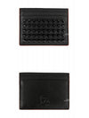 Chios Spike Card Wallet Black - CHRISTIAN LOUBOUTIN - BALAAN 6