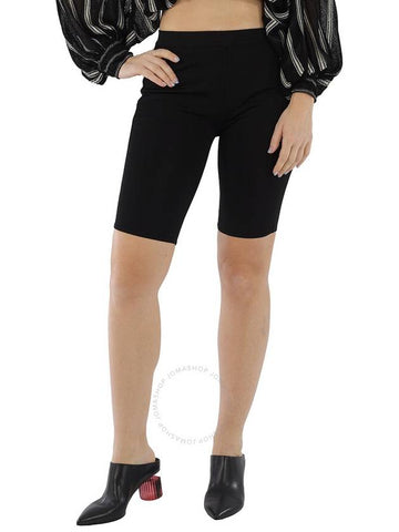 Roberto Cavalli Ladies Black Short Leggings, Brand Size 42 (US Size 8) - ROBERTO CAVALLI - BALAAN 1