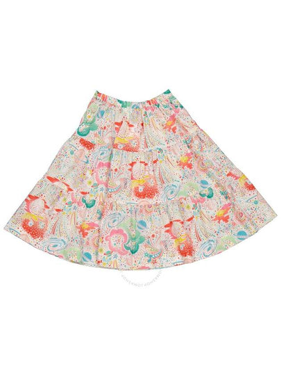 Bonpoint Girls Lise Liberty Print Ruffle Skirt, Size 6Y - BONPOINT - BALAAN 2