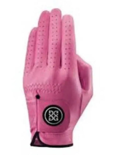 Circle GS Logo Leather Golf Gloves Pink - G/FORE - BALAAN 2