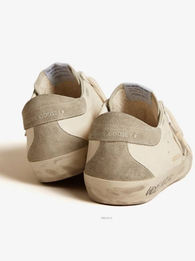 Super Star Suede Leather Low Top Sneaker White - GOLDEN GOOSE - BALAAN 6