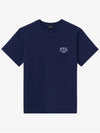 Raymond Short Sleeve T-shirt Navy - A.P.C. - BALAAN 2