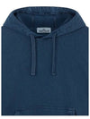 Wappen Patch Hoodie Marine Blue - STONE ISLAND - BALAAN 5